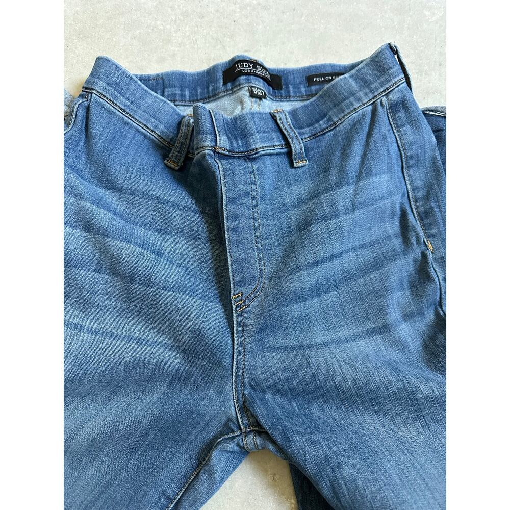 Judy Blue Pull On Super Flare Wide Leg Jeans size 27/5 - Picture 9 of 12